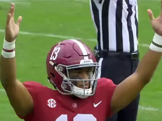Alabama football player