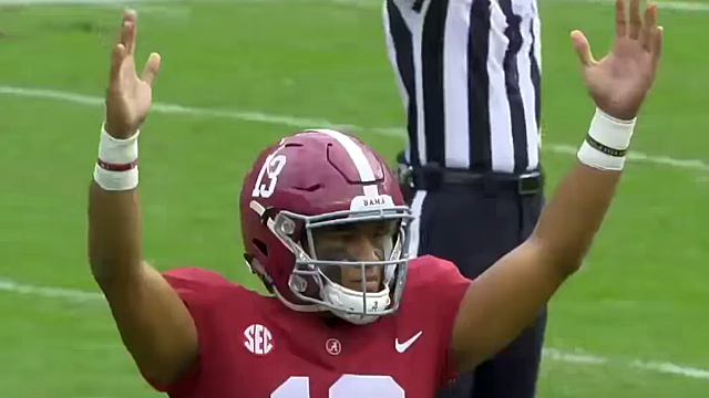 Alabama football player