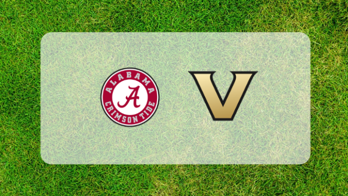 Vanderbilt-Alabama Football Game Preview