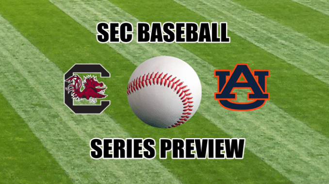 Auburn-South Carolina SEC Baseball series preview