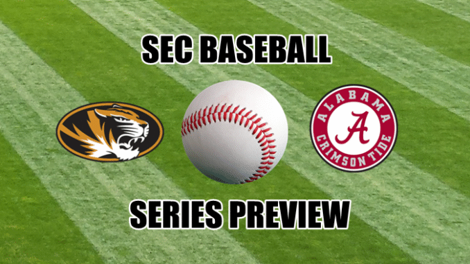 Missouri-Alabama baseball series preview