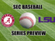 SEC Baseball Preview Images-LSU-Alabama baseball series preview