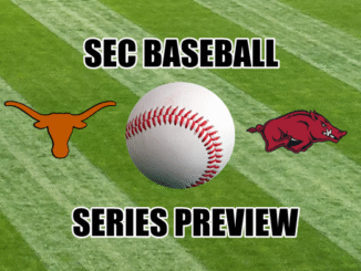 SEC Baseball Series Preview Images Texas at Arkansas