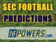 SEC Football Predictions